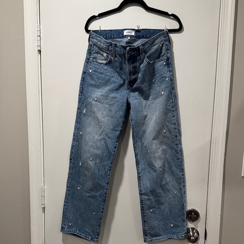 Pistola Lexi barrel leg Light Blue Denim